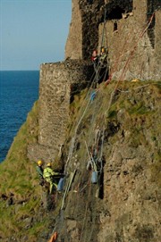 Rope access dunluce co antrim