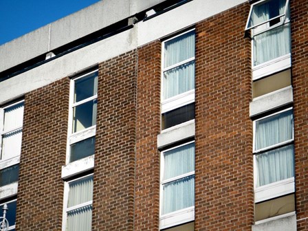 Replacement cavity wall ties required at Temple St, Dublin, Ireland