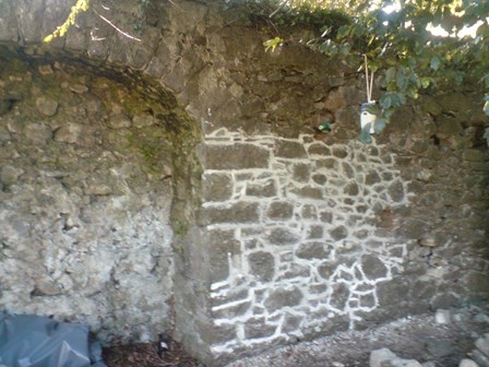 Cintec anchors installed in historic city walls to repair structural cracks, Cashel, Co. Tipperary, Ireland