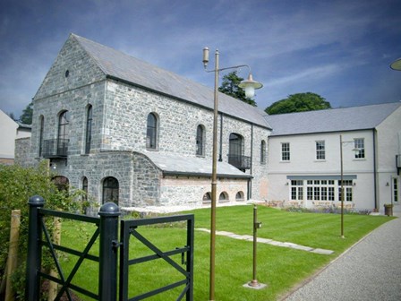 Cintec stitching anchors used to repair fracture cracks in the Carriage Rooms, Ballynahinch, Co. Down, Northern Ireland
