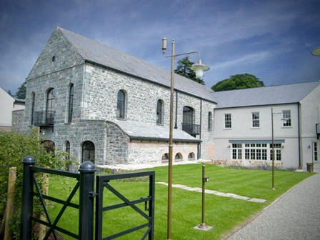 Cintec stitching anchors used to repair fracture cracks in the Carriage Rooms, Ballynahinch, Co. Down, Northern Ireland