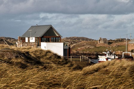 New basement & dwelling; cavity drain basement waterproofing installed in dwelling at Rutland Island, Co. Donegal, Ireland