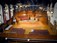 The existing main council chamber, within which, Stronghold Preservation carried out remedial timber repairs for wet rot, dry rot and woodworm, at The Guildhall, Londonderry, Northern Ireland