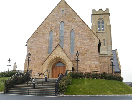 During major renovations, damp, structural cracks & wet rot were found.  Newlath damp proof membrane was installed, truss timber repairs were carried out, and cracks were repaired using cintec anchors; Co. Tyron, Northern Ireland, NI